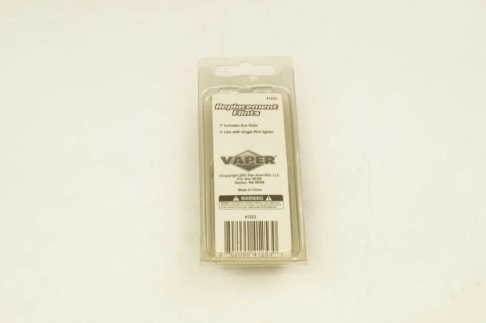 VAPER REPLACEMENT FLINTS, 41253, SET OF 5, FREE S&H - Image 2 of 2