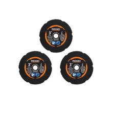 Carbide Cut-off Wheel Set (3-piece) | High In Ridgid Circular Quality