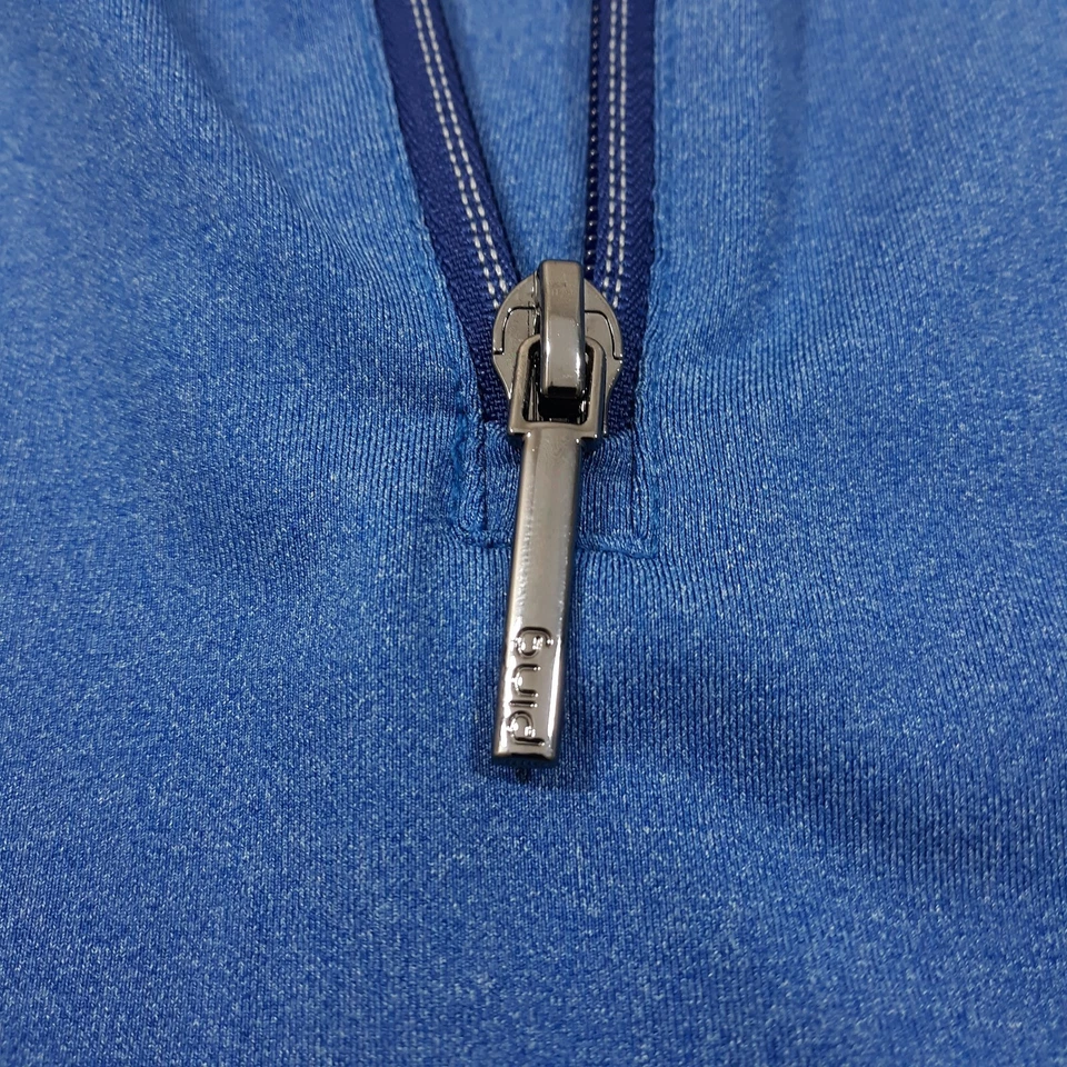 Camisa de golf pulóver PING 1/4 cremallera para mujer talla 4 azul estadounidense Sensorcool Foto 4 de 4