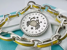 Tiffany Cancer Zodiac Charm/ Pendant