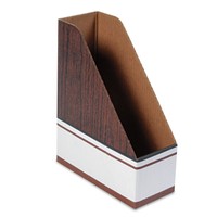 Bankers Box Corrugated Cardboard Magazine File 4 X 9 X 11 1/2 Wood Grain 12 on sale Bankers Box Corrugated Cardboard Magazine File 4 X 9 X 11 1/2 Wood Grain 12 on sale