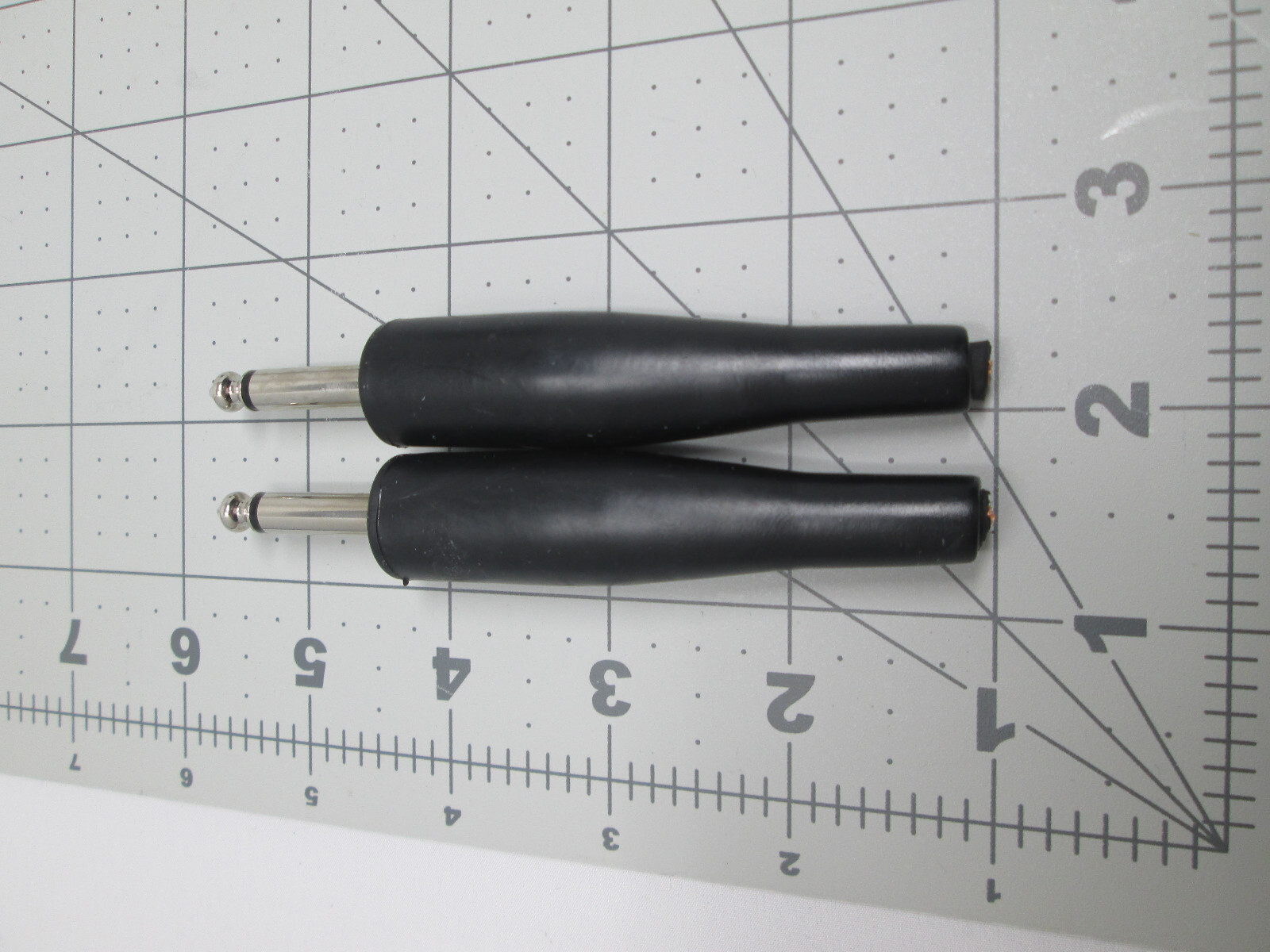 2  CW Morse Code Straight Key Keyer Bug connector 1/4" 6.35 mm plug