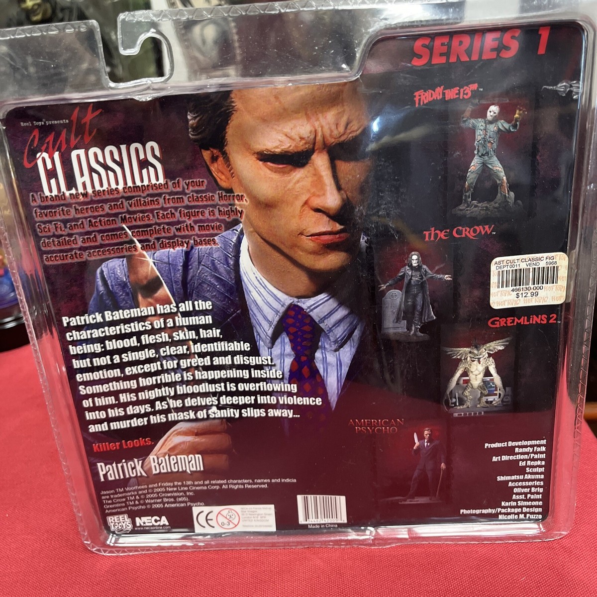 NECA ネカ American Psycho パトリック・ベイトマン NECA Cult Classics Series 1 American Psycho Patrick Bateman