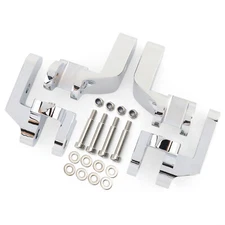 Driver Floorboard Relocation Kit For Harley Touring Road King Electra Glide Tri