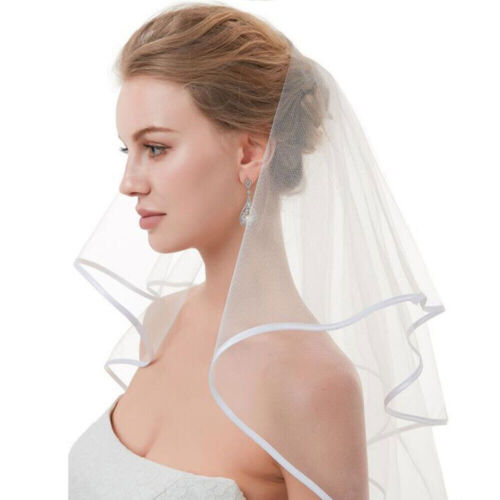 Hochzeit - Braut - Schleier mit Kamm Haarschmuck Hochzeit DHL - Bild 10 von 17