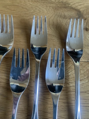 Rosenthal Asimmetria Couverts 90er Argenté 24 Pièces Couteaux Fork Cuillère Café - Photo 14 sur 22