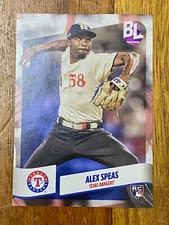 2024 TOPPS BIG LEAGUES BASEBALL ALEX SPEAS RC RANGERS #195