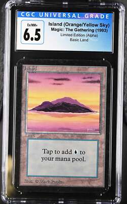 Magic: the Gathering MTG Island (288) [Alpha Edition] Graded CGC