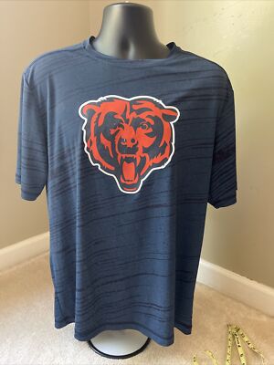 Chicago Bears NFL Team Apparel TX3 Cool Base Shirt-Size Large-VGC! 