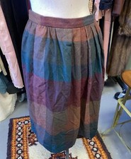 Authentic Vintage 80s Plaid Skirt