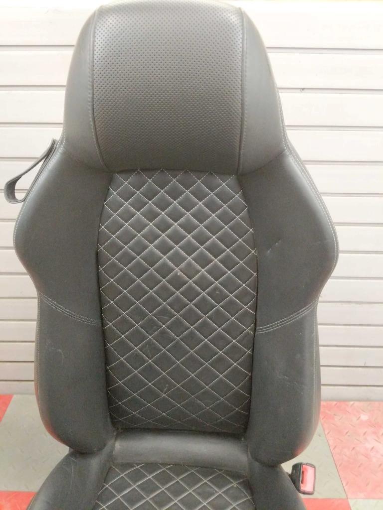 2017 Audi R8 V10 Spyder OEM RH Passenger Seat Heated Speaker Black Pwr TESTED