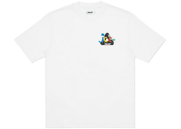 PALACE SKATEBOARDS JCDC2 T-SHIRT TEE WHITE LARGE L TRI FERG  