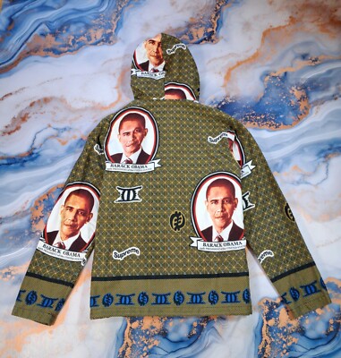 Size M - Anorak Supreme x Obama Hooded Jacket | eBay