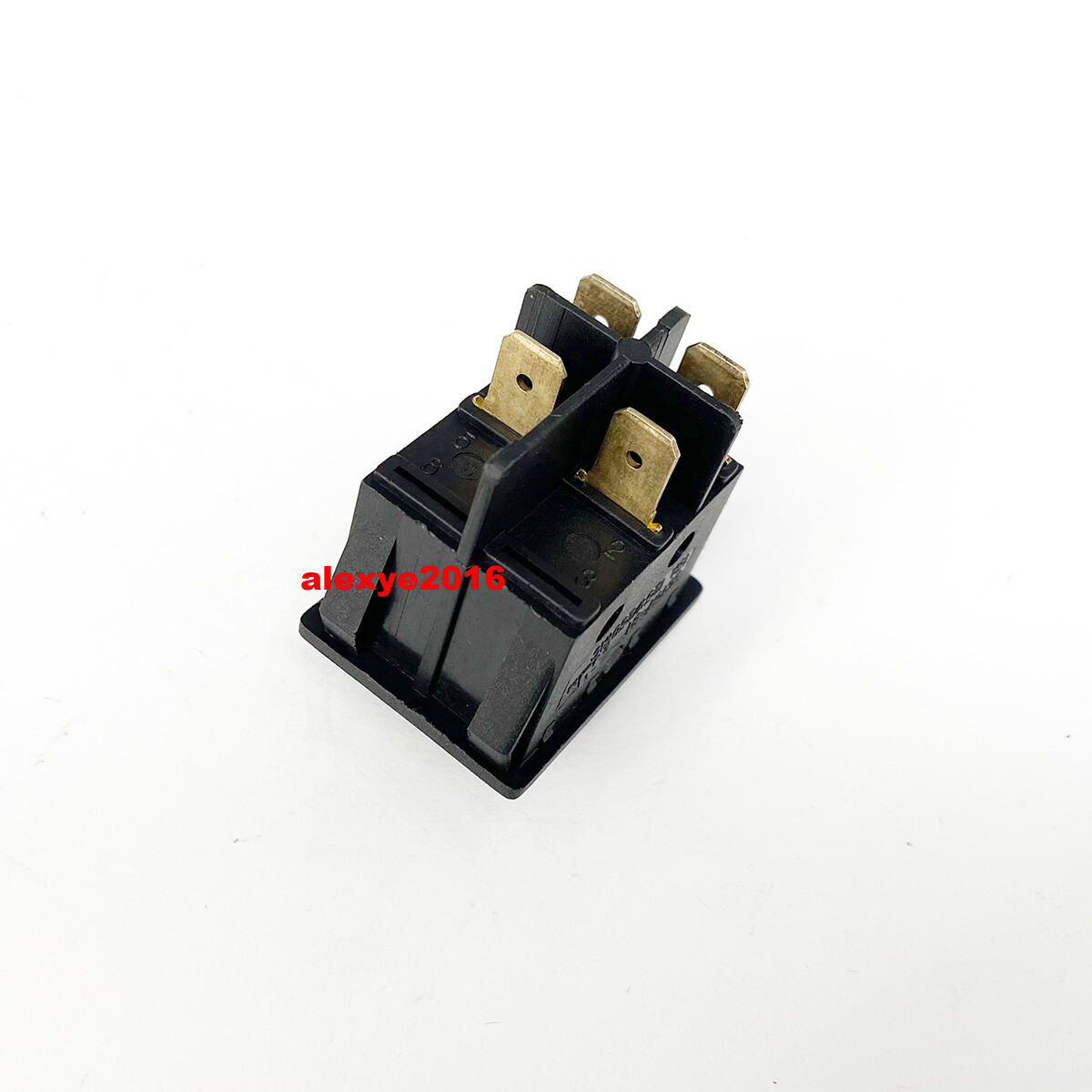 1PCS BAOKEZHEN SC767-B1 Rocker Switch 4 Pins Red Lamp Button