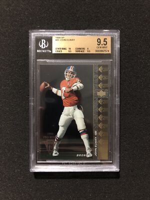 1994 Upper Deck SP JOHN ELWAY #80 BGS GRADED 9.5   GEM MINT   PRO BOWL B