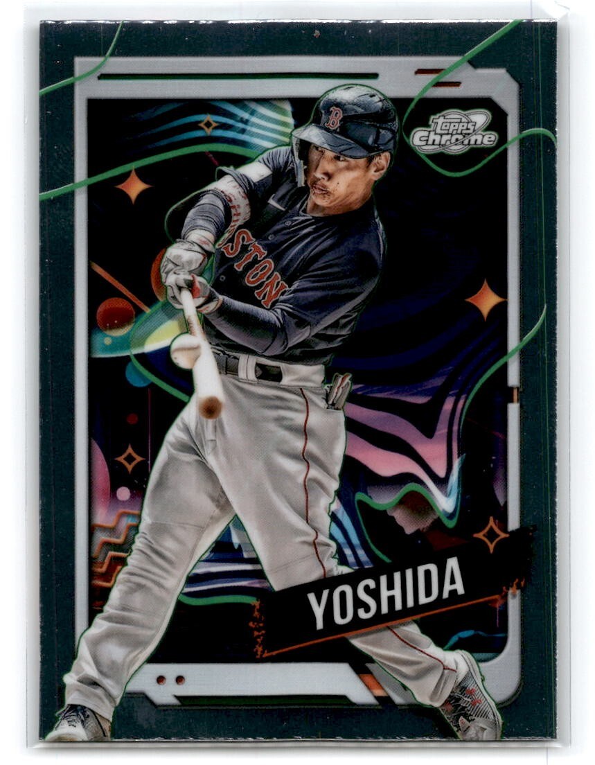 2024 Topps Chrome Cosmic Masataka Yoshida #47 Red Sox