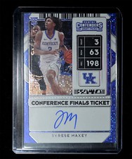 2020 Panini Contenders Tyrese Maxey Conference Finals Ticket Auto 5/5 RARE!!!