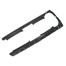 Pair of Slip-on Rocker Panel Cab Corners for 2014-2018 Chevy Gmc Crew Cab Pickup