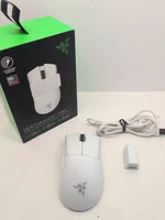 Razer DeathAdder V3 Pro Wireless Gaming Mouse White W/ Box excellent cond. #1