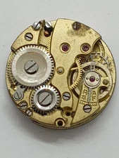 VTG Military Trench Anita Watch Movement Cal. ETA 455 Good Balance Montre Uhren