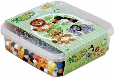 Malte Haaning Plastic A/S Hama  Bügelperlen Box mit Perlen und Stiftplatten MAX 
