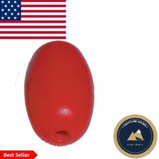 Durable Ultrasonic Welded Red Pool Float - 5" x 3" for Pool and Water Activities