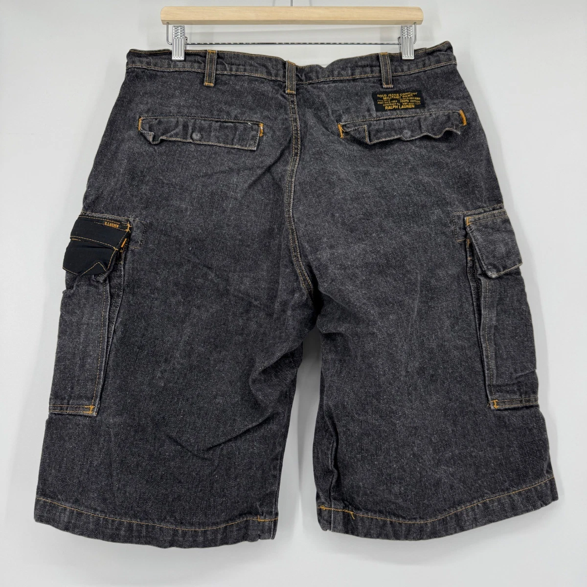 Polo Ralph Lauren Denim Black Shorts for Men for sale | eBay