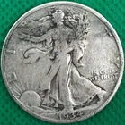 1934 WALKING LIBERTY SILVER HALF DOLLAR-90% Silver(415b)