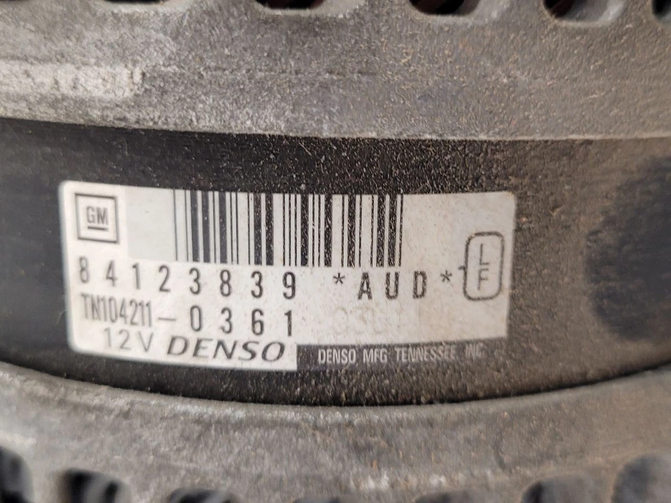 2016 2017 CADILLAC CT6 3.6L Alternator ID 84123839 16-17   - Image 3 of 4