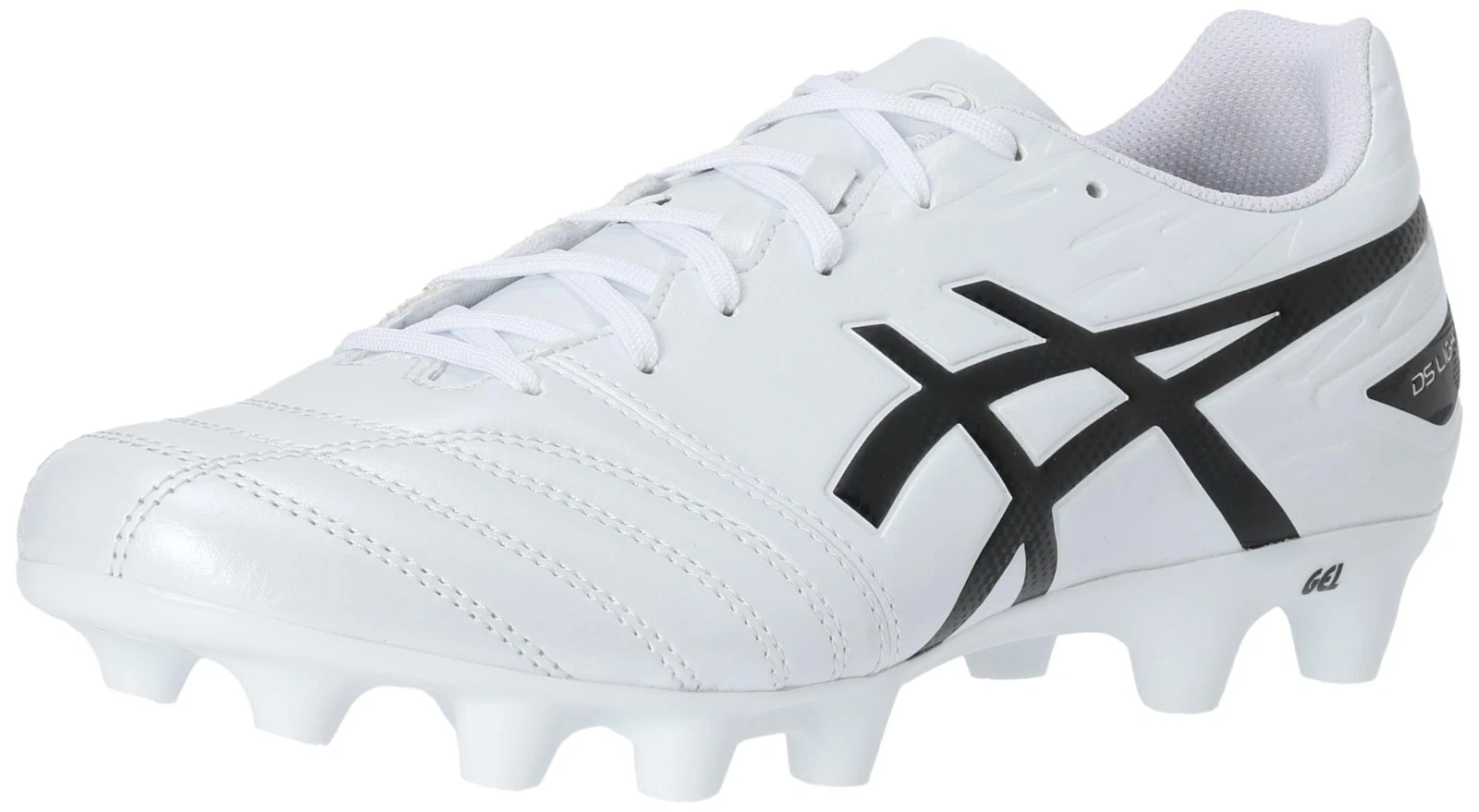 punte calcio asics DS LIGHT CLUB 25 0 cm 3E 101 (bianco nero)