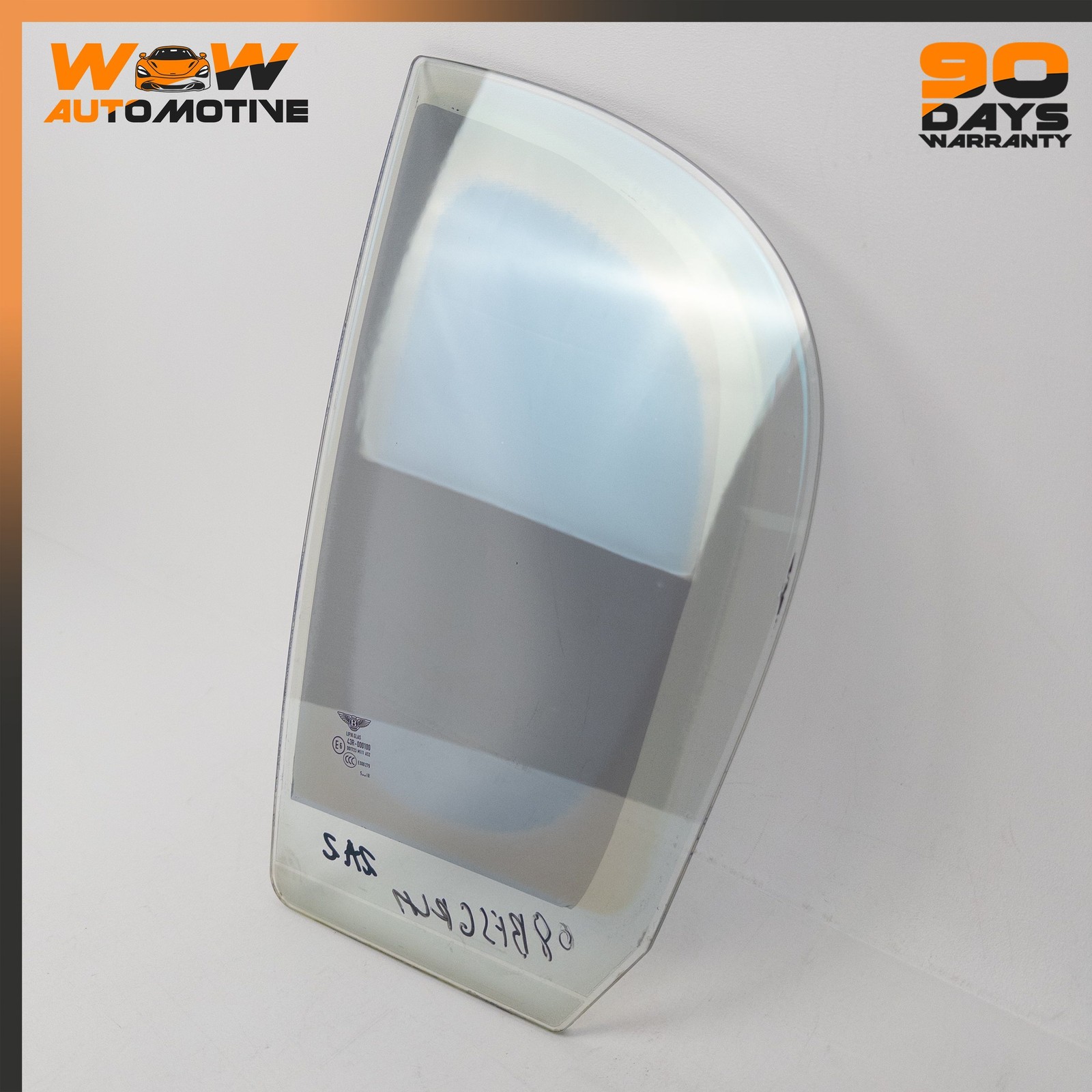 06-13 BENTLEY CONTINENTAL FLYING SPUR LEFT REAR QUARTER WINDOW AUTO GLASS OEM