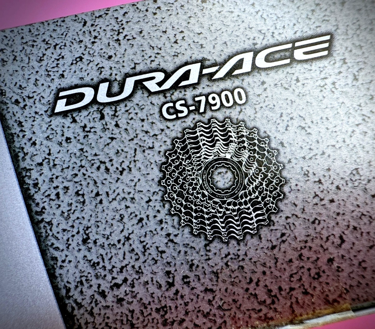 Cassette Shimano Dura-Ace CS-7700 – 9 Vitesses, Aluminium-titane 12/23 | Neuf – Peut-être Boîte Ouverte