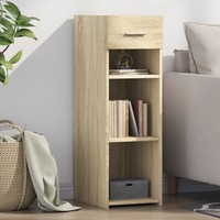 Sideboard Sonoma-Eiche 30X42,5X93 Cm Holzwerkstoff Anrichte