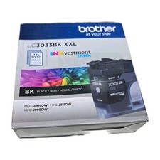 New Brother LC3033BK XXL Black Ink Cartridge Super-High-Yield 3000 EXP 01/26