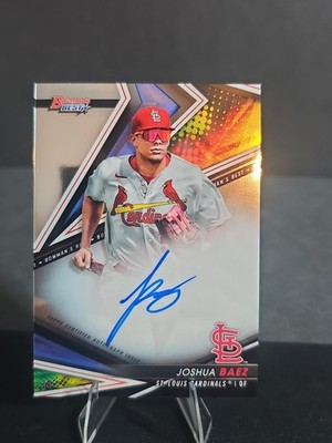  2022 Bowman's Best Joshua Baez Auto #B22-JB