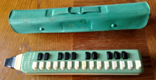 Tolle HOHNER MELODICA SOPRANO Musikinstrument, 70er Jahre, m. Etui u. Mundstück