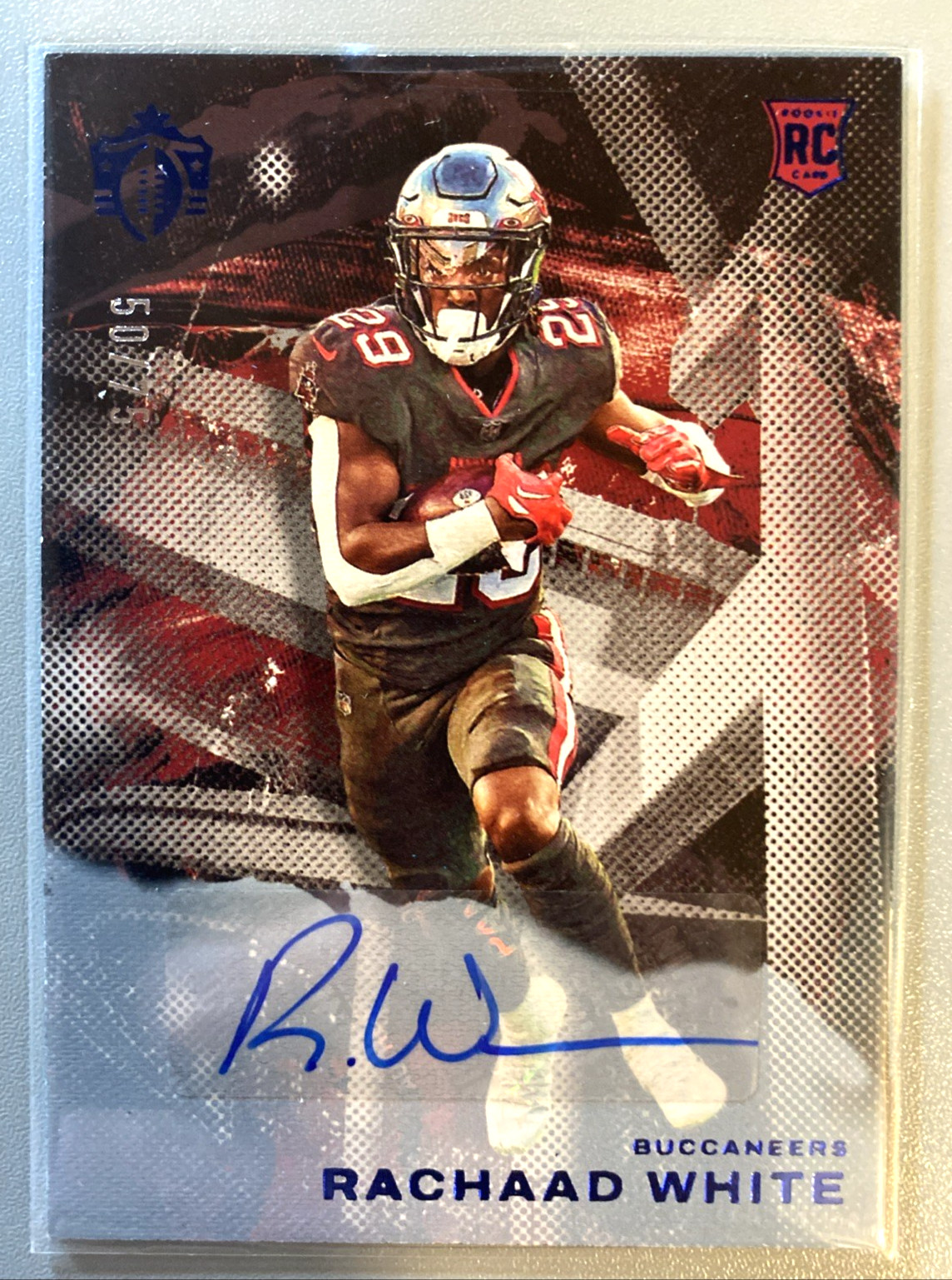 Rachaad White Panini Chronicles Gridiron Kings #GK33 Signature-Blue