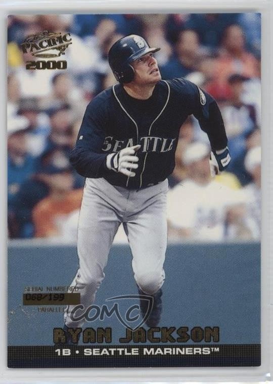 2000 Pacific Gold 68/199 Ryan Jackson #397 0l1