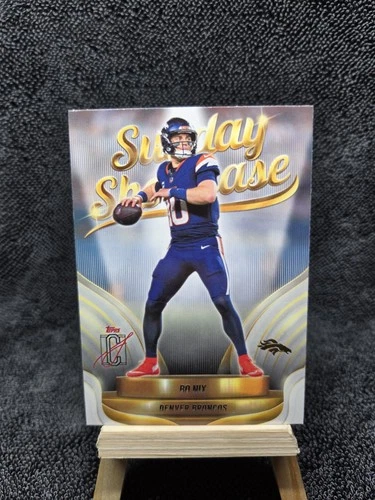 2025 Topps Signature Bo Nix Base (RAW)