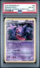 2015 Pokemon XY Breakthrough Gengar Cosmos Champions Tin Holo #60 PSA 8.5 POP 1