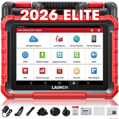 2026 LAUNCH X431 Pro Elite PRO5 OBD2 Diagnosegerät ALLE SYSTEM ECU Codierung DHL