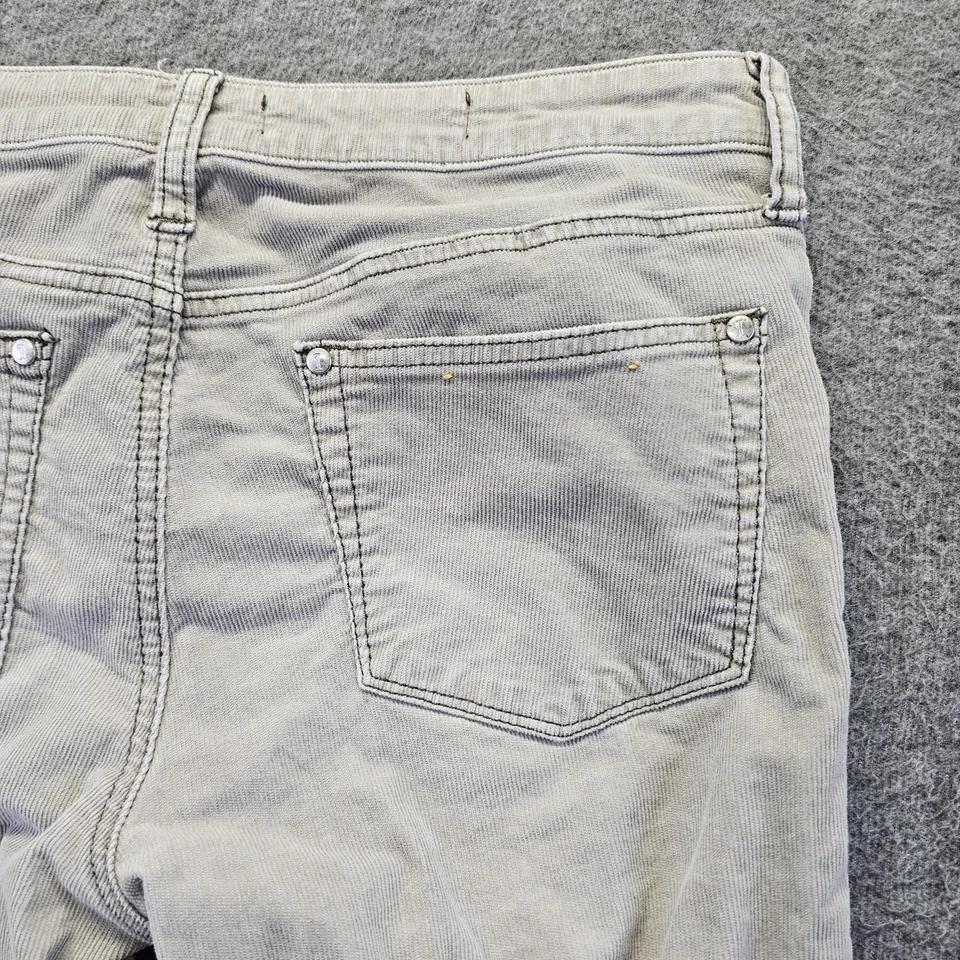 Calça de veludo Anthropologie Pilcro &The Letterpress feminina cinza paralela 28 - Imagem 4 de 4