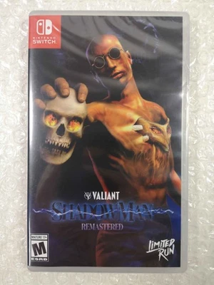 AMERICAIN SHADOW MAN REMASTERED SWITCH USA NEW (GAME IN ENGLISH/FRANCAIS/DE/ES/IT/PT) (LIM