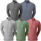 FootJoy Space Dye Chill-Out Mens Golf Pullover Golf Mid Layer