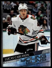 2020-21 Upper Deck #212 Lucas Carlsson