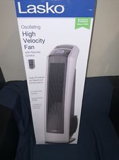 Lasko U35100 Oscillating High Velocity Fan with Remote Control for sale  online | eBay