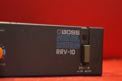 USED BOSS RRV 10 Digital Reverb RRV-10 Micro Rack Series U2219