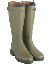 Le Chameau Gummistiefel Chasseur Cuir Gummist...