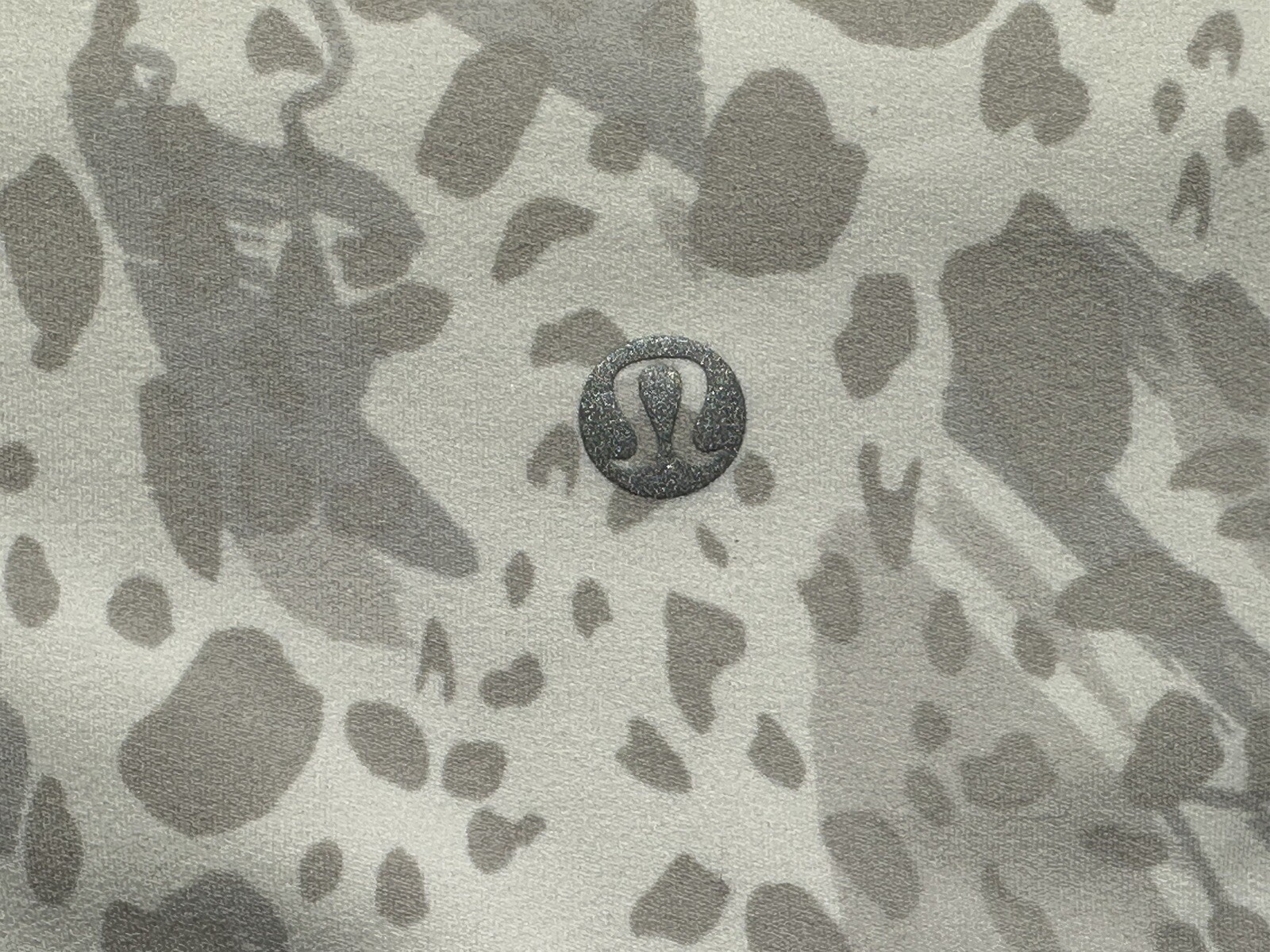 Lululemon Align HR Pant 25" Size 12 Cheetah Camo Antique White CECW