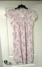 Miss Elaine women's Nightgown short sleeves size Medium